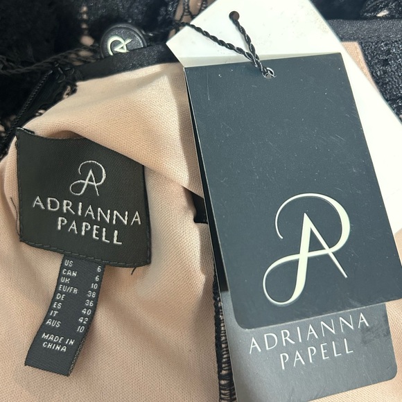 NWT 129.50 Adrianna Papell sheath cocktail dress size 6 - Picture 11 of 15